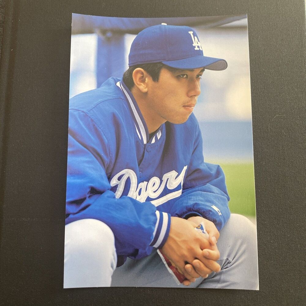 Hideo Nomo 1998 Pinnacle Snapshots 4x6 Photo 11 Of 18 Dodgers